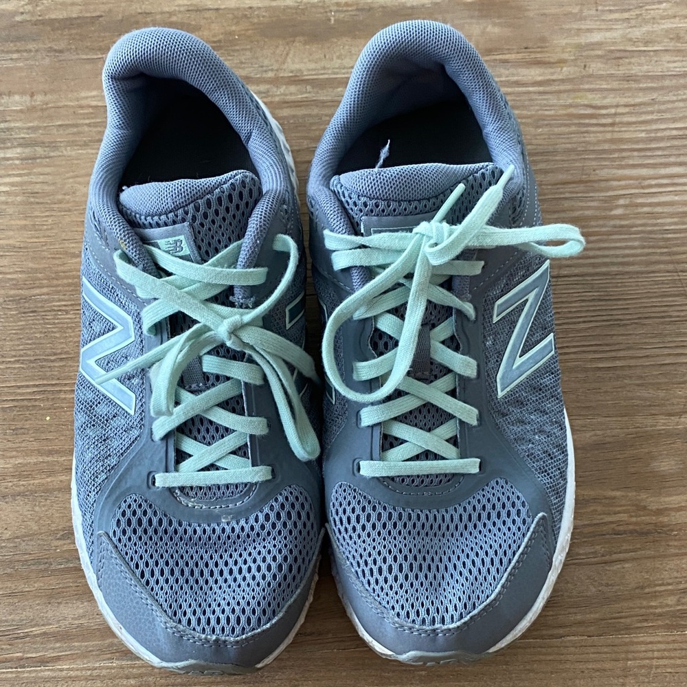 New Balance Women's Grey Athletic Shoes